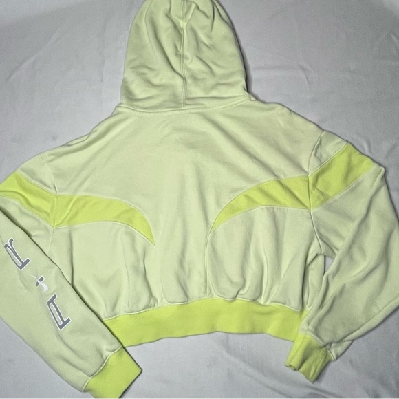 Nike Women's Light Cream and Yellow Zip-Up Jacket - Picture 8 of 11